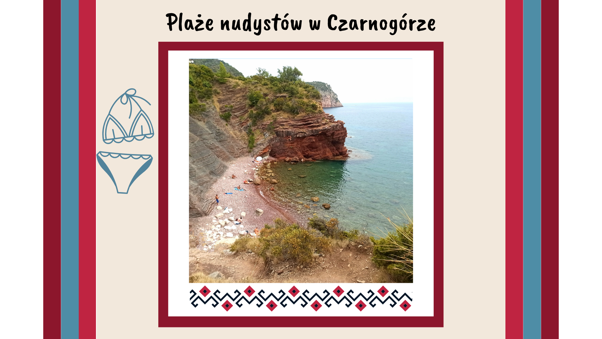 Plaże nudystów w Czarnogórze